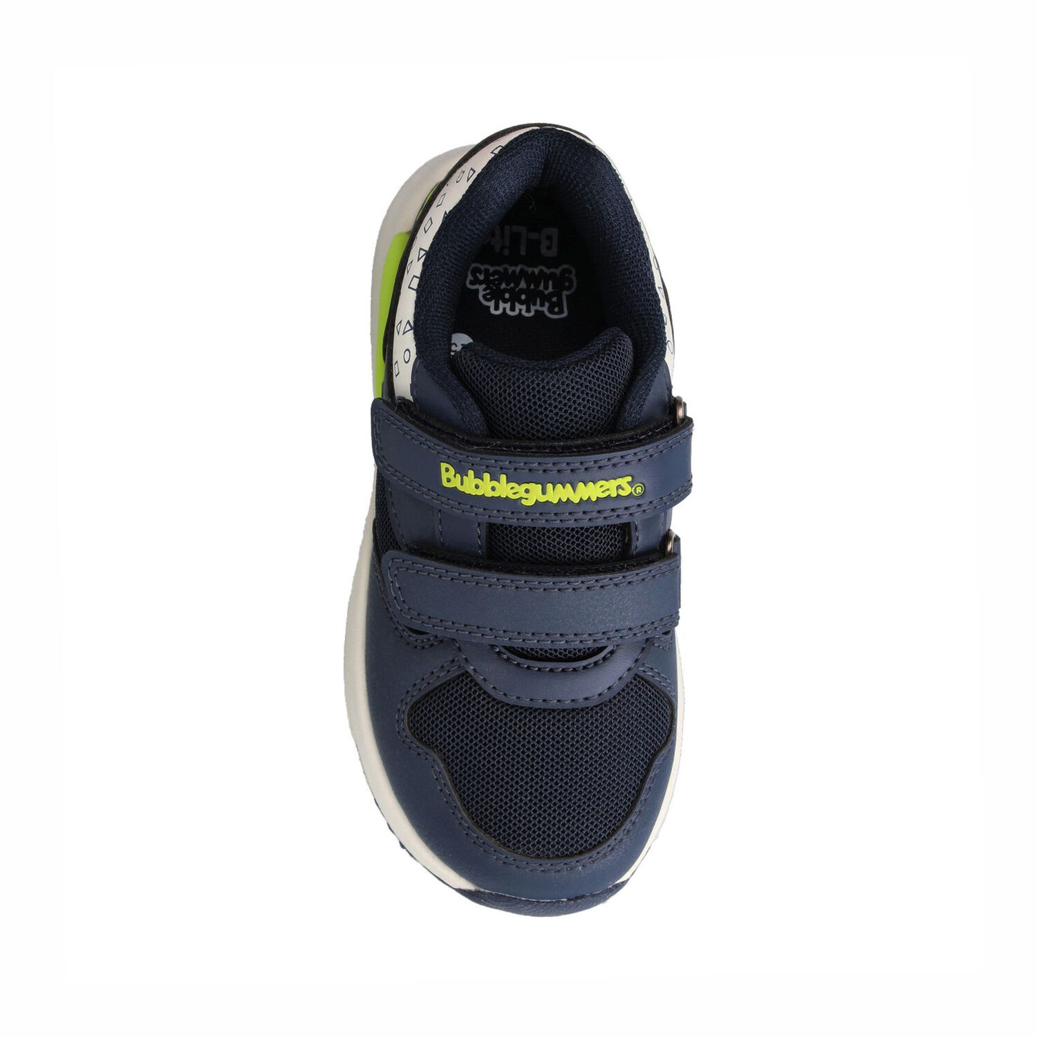 Zapatilla Ni&ntilde;o Bubblegummers Speed Lite Azul Marino - Verde image number 3.0